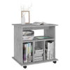 Betongrauer Rollschrank Gagriel 60x45x60cm (Holz)