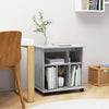 Betongrauer Rollschrank Gagriel 60x45x60cm (Holz)