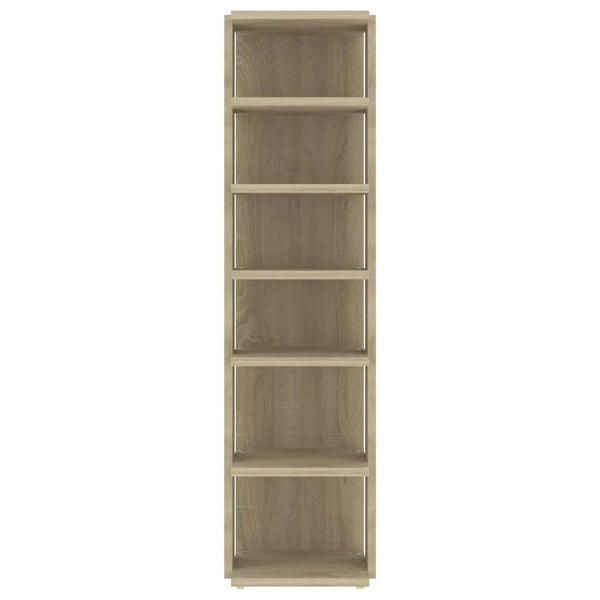 Sonoma-Eiche Schuhschränke Abdeltattah 27,5x27x102cm (2 St.)