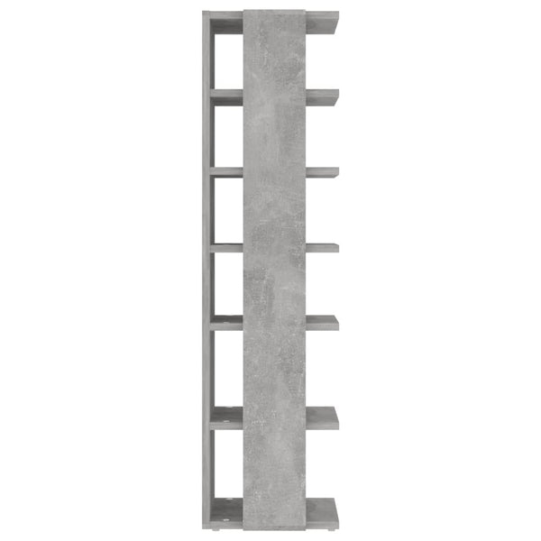Betongraue Schuhschränke Abdeltattah 27,5x27x102cm (2 St.)