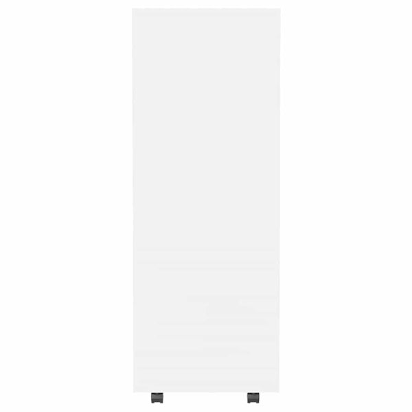 Weißer Kleiderschrank Mouhammad 80x40x110cm (Holz)