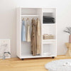 Weißer Kleiderschrank Mouhammad 80x40x110cm (Holz)