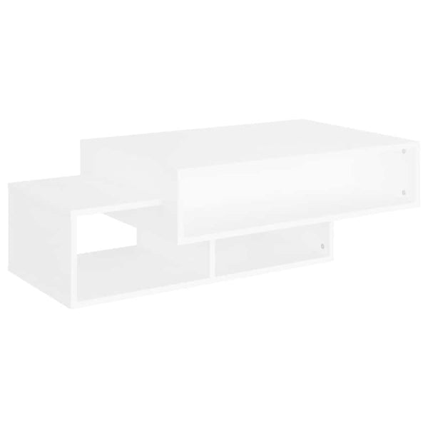 Weißer Couchtisch Invest 105x55x32cm (Holz)