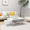 Weißer Couchtisch Invest 105x55x32cm (Holz)