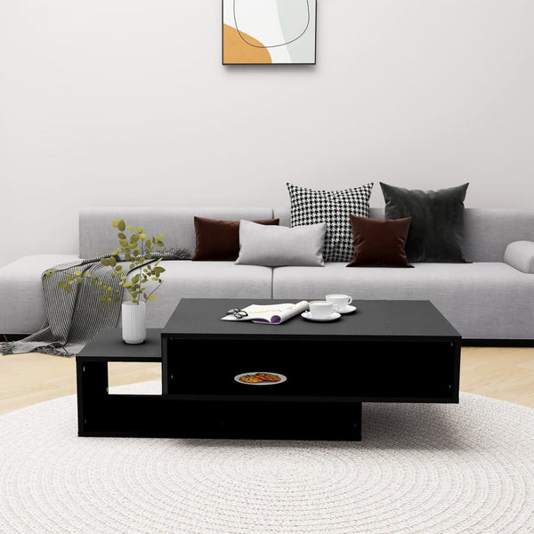 Couchtisch Invest Schwarz 105x55x32cm (Holz)