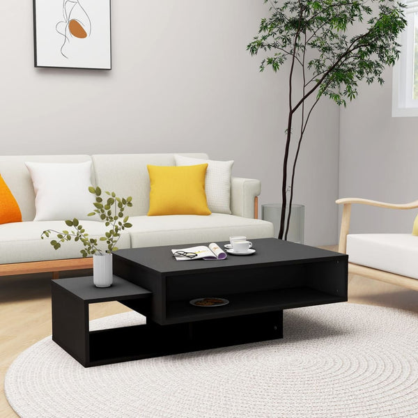 Couchtisch Invest Schwarz 105x55x32cm (Holz)