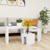 Weiße Satztische Silveta 3er-Set (Holz)