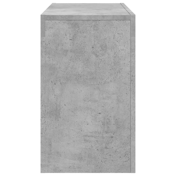 Betongraue Satztische Silveta 3er-Set (Holz)