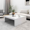 Couchtisch Vecentiu weiß 100x100x35cm (Spanplatte)