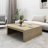 Sonoma Eiche Couchtisch Vecentiu 100x100x35cm (Spanplatte)