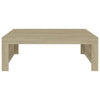 Sonoma Eiche Couchtisch Vecentiu 100x100x35cm (Spanplatte)