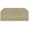 Sonoma Eiche Couchtisch Vecentiu 100x100x35cm (Spanplatte)