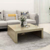 Sonoma Eiche Couchtisch Vecentiu 100x100x35cm (Spanplatte)