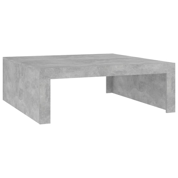 Couchtisch Vecentiu in Betongrau 100x100x35cm (Spanplatte)