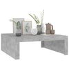 Couchtisch Vecentiu in Betongrau 100x100x35cm (Spanplatte)