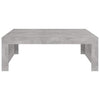 Couchtisch Vecentiu in Betongrau 100x100x35cm (Spanplatte)