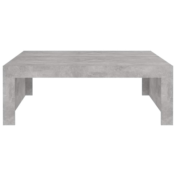 Couchtisch Vecentiu in Betongrau 100x100x35cm (Spanplatte)