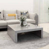 Couchtisch Vecentiu in Betongrau 100x100x35cm (Spanplatte)