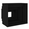 Schwarze Satztische Alberto (3er-Set Spanplatte)