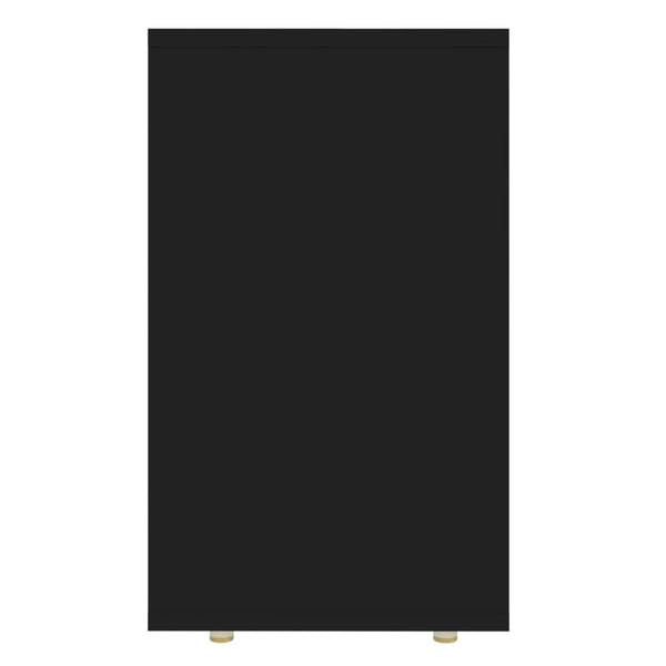 Schwarze Satztische Alberto (3er-Set Spanplatte)