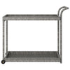 Grauer Barwagen Ezer 100x45x83cm (Polyrattan)