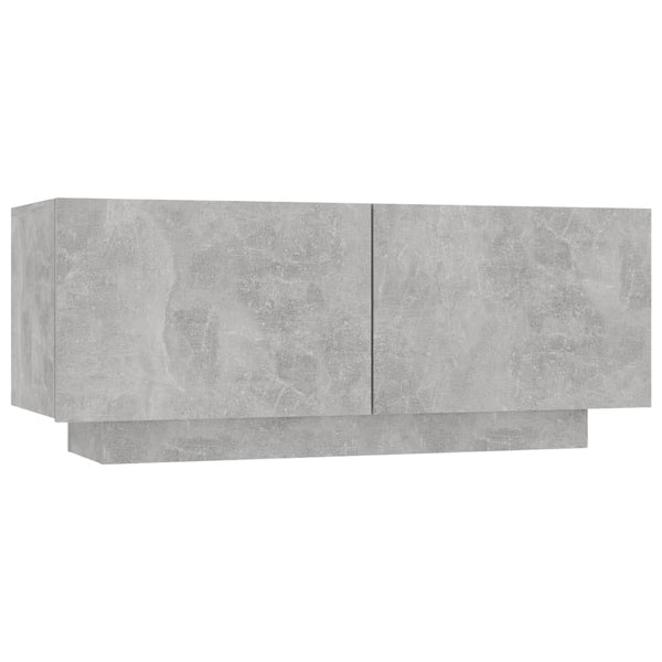 Nachttisch Ciocodei 100x35x40cm betongrau (Holz)