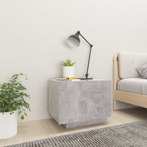 Nachttisch Ciocodei 100x35x40cm betongrau (Holz)