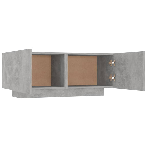 Nachttisch Ciocodei 100x35x40cm betongrau (Holz)