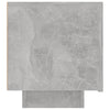 Nachttisch Ciocodei 100x35x40cm betongrau (Holz)