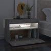Nachttisch aus Beton Moncilo mit LED-Beleuchtung 60x35x40cm (2 St.)