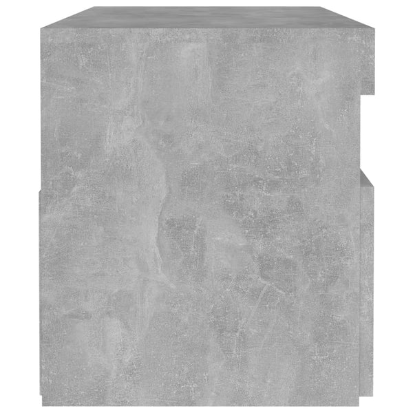 Nachttisch aus Beton Moncilo mit LED-Beleuchtung 60x35x40cm (2 St.)
