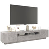 TV-Unterschrank Betonoptik mit LED-Beleuchtung Cipria 200x35x40cm