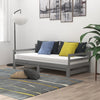 Graues ausziehbares Tagesbett Badilica 90x200cm (Kiefer 2x)