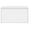 Weiße Flurbank Sextilia 80x40x45cm (Holz)