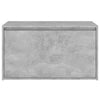 Betoninharmaa eteisen penkki Sextilia 80x40x45cm (puinen)