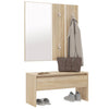 Dielenmöbel-Set Sofie (Sonoma-Eiche Holz)