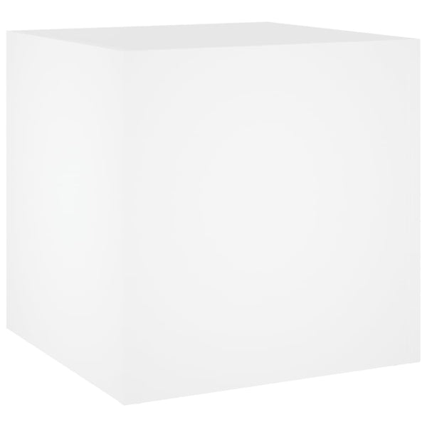 Weißer Blumenkasten Oprica 40x40x40cm (Holz)