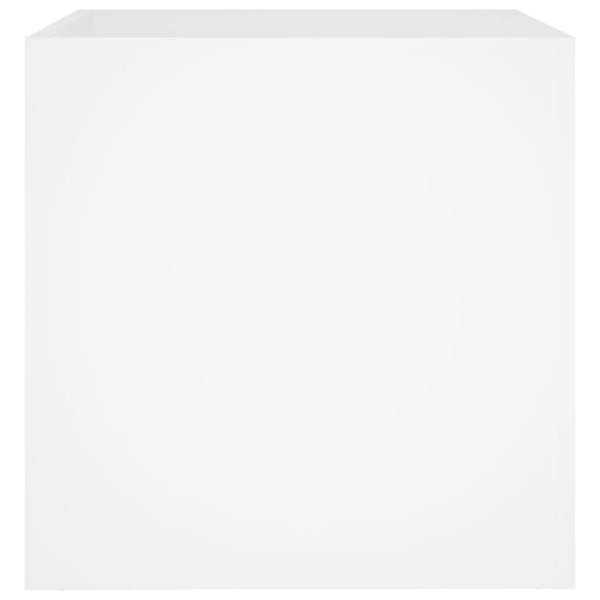 Weißer Blumenkasten Oprica 40x40x40cm (Holz)
