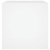 Weißer Blumenkasten Oprica 40x40x40cm (Holz)
