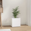 Weißer Blumenkasten Oprica 40x40x40cm (Holz)