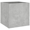 Betongrauer Blumenkasten Oprica 40x40x40cm (Holz)