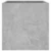 Betongrauer Blumenkasten Oprica 40x40x40cm (Holz)