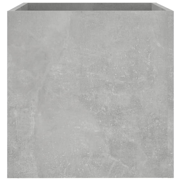 Betongrauer Blumenkasten Oprica 40x40x40cm (Holz)