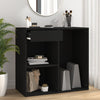 Schwarzer Kosmetikschrank Scarlet 80x40x75cm (Holz)