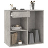 Kosmetikschrank Scarlet, grau, 80x40x75cm (Holz)