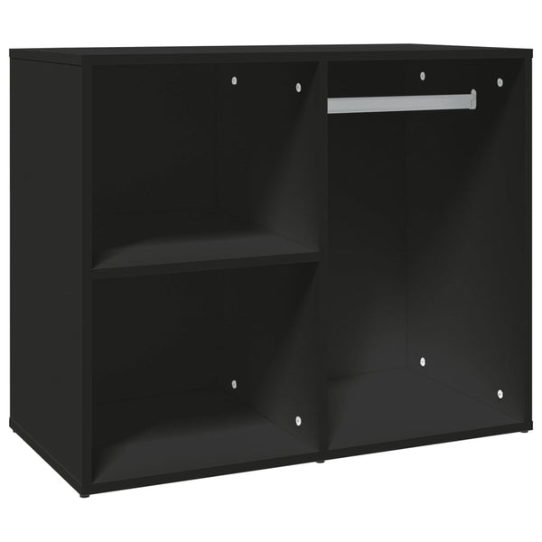 Schwarzer Kosmetikschrank Frodita 80x40x65cm (Holz)