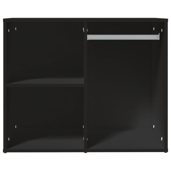 Schwarzer Kosmetikschrank Frodita 80x40x65cm (Holz)