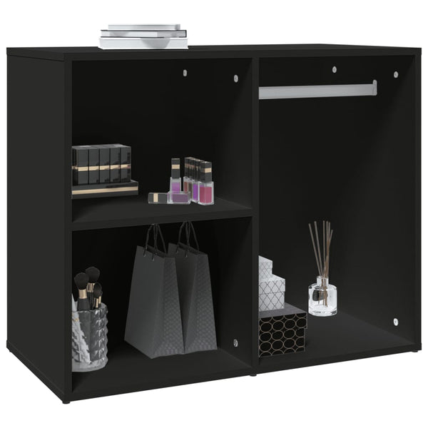 Schwarzer Kosmetikschrank Frodita 80x40x65cm (Holz)