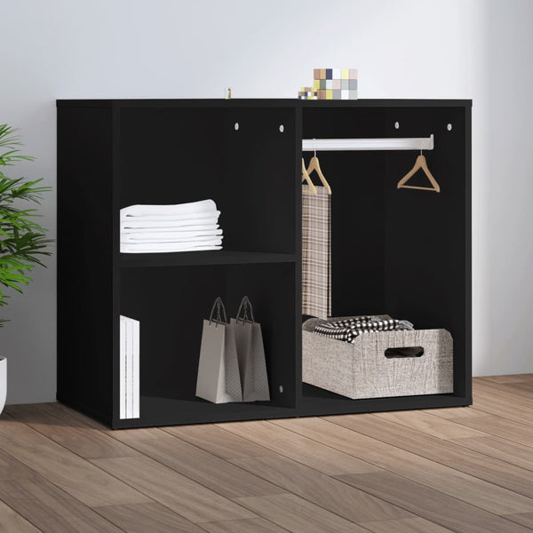 Schwarzer Kosmetikschrank Frodita 80x40x65cm (Holz)