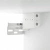 Weißer Spiegelschrank mit LED-Beleuchtung Sergie 76x15x55cm